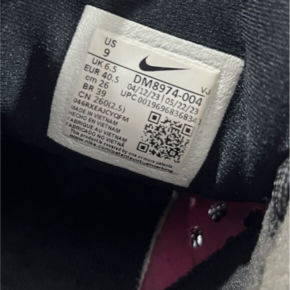 Nike Zoom Fly 5 Black Gold DM8974 004 Womens Running Shoes Sneakers Gym Sz 9 - Picture 8 of 10